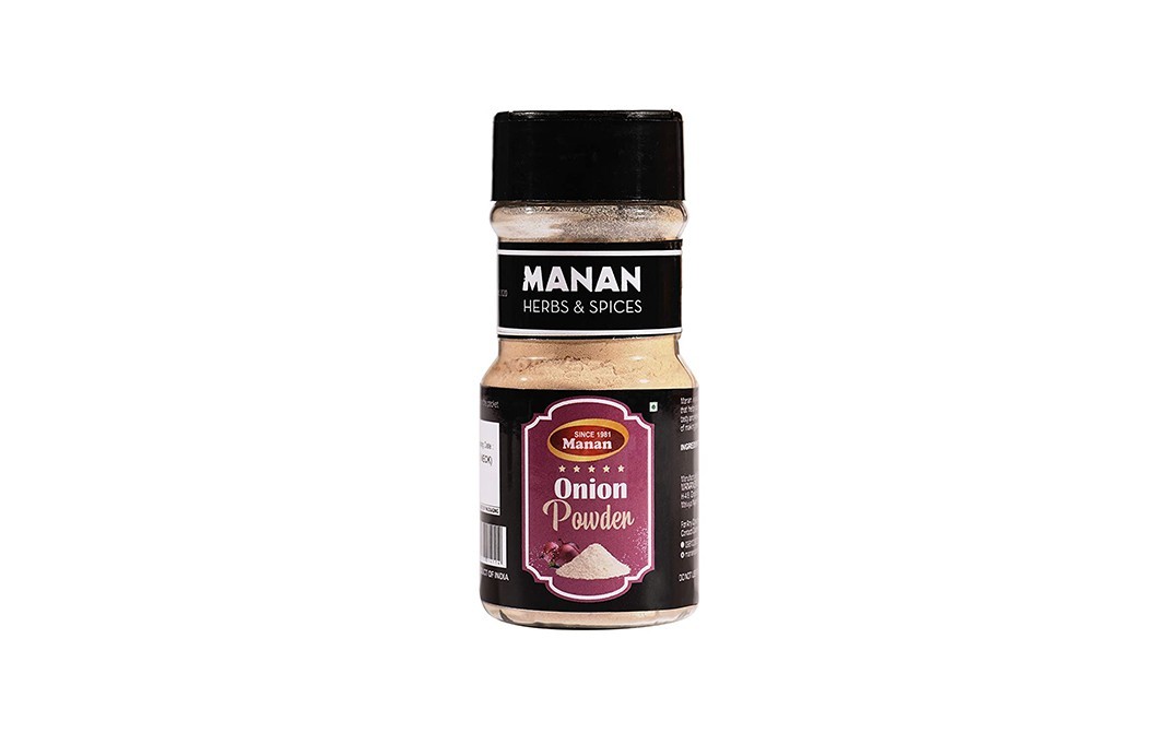 Manan Onion Powder    Plastic Bottle  45 grams